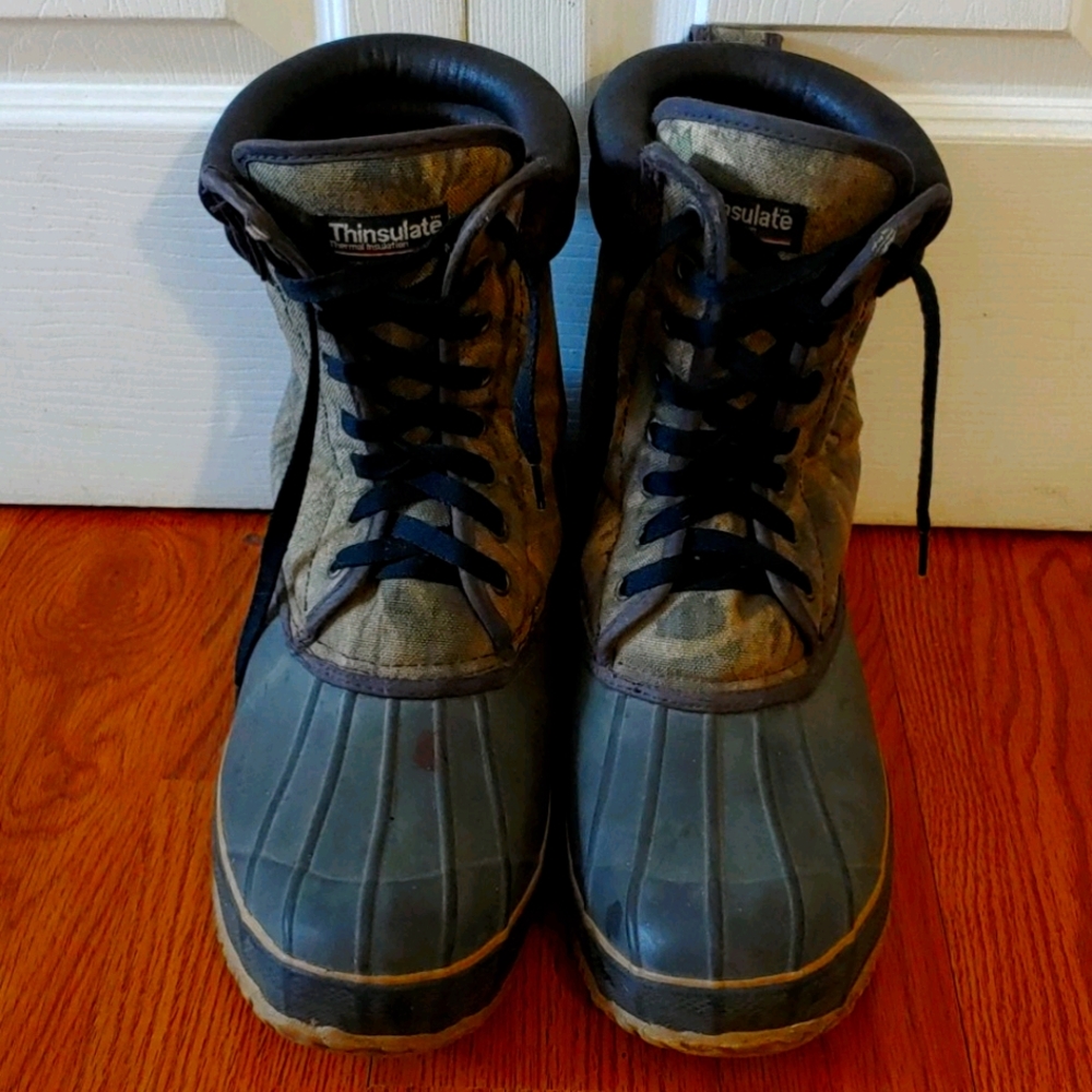 Camo Boots 13 Thermal Insulated  Thinsulate Snow